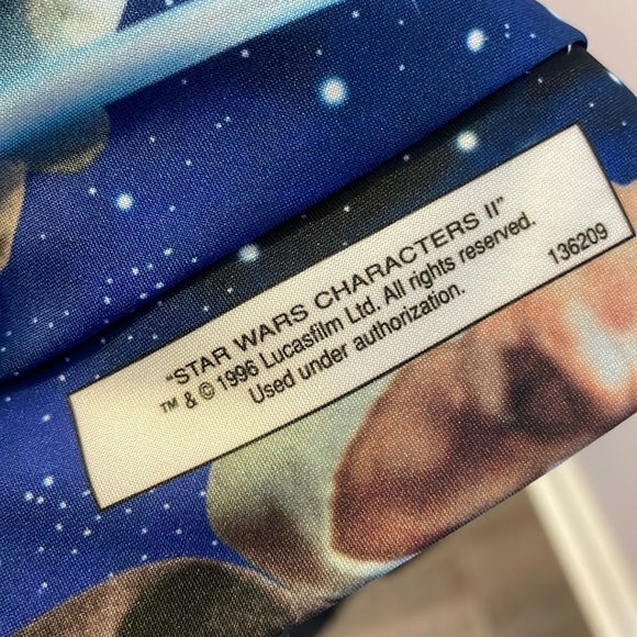 Star Wars Ralph Marlin Vintage 1996 Star Wars Characters II Necktie Tie - Picture 3 of 16
